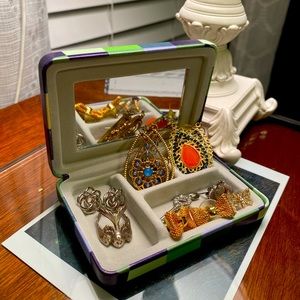 3/$9 Kikkerland Travel Sized Jewelry Box